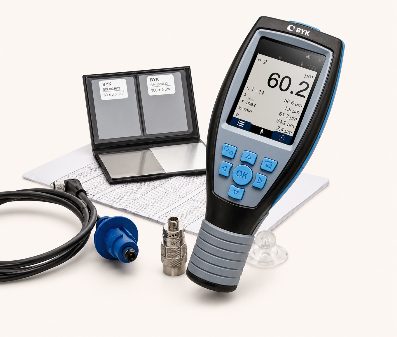 BYK dry film thickness gauge — product detail