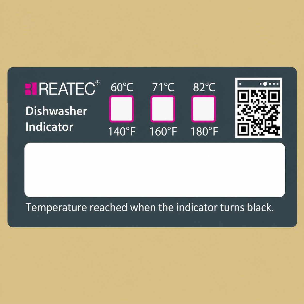 reaWash standard indicator in dishwasher use