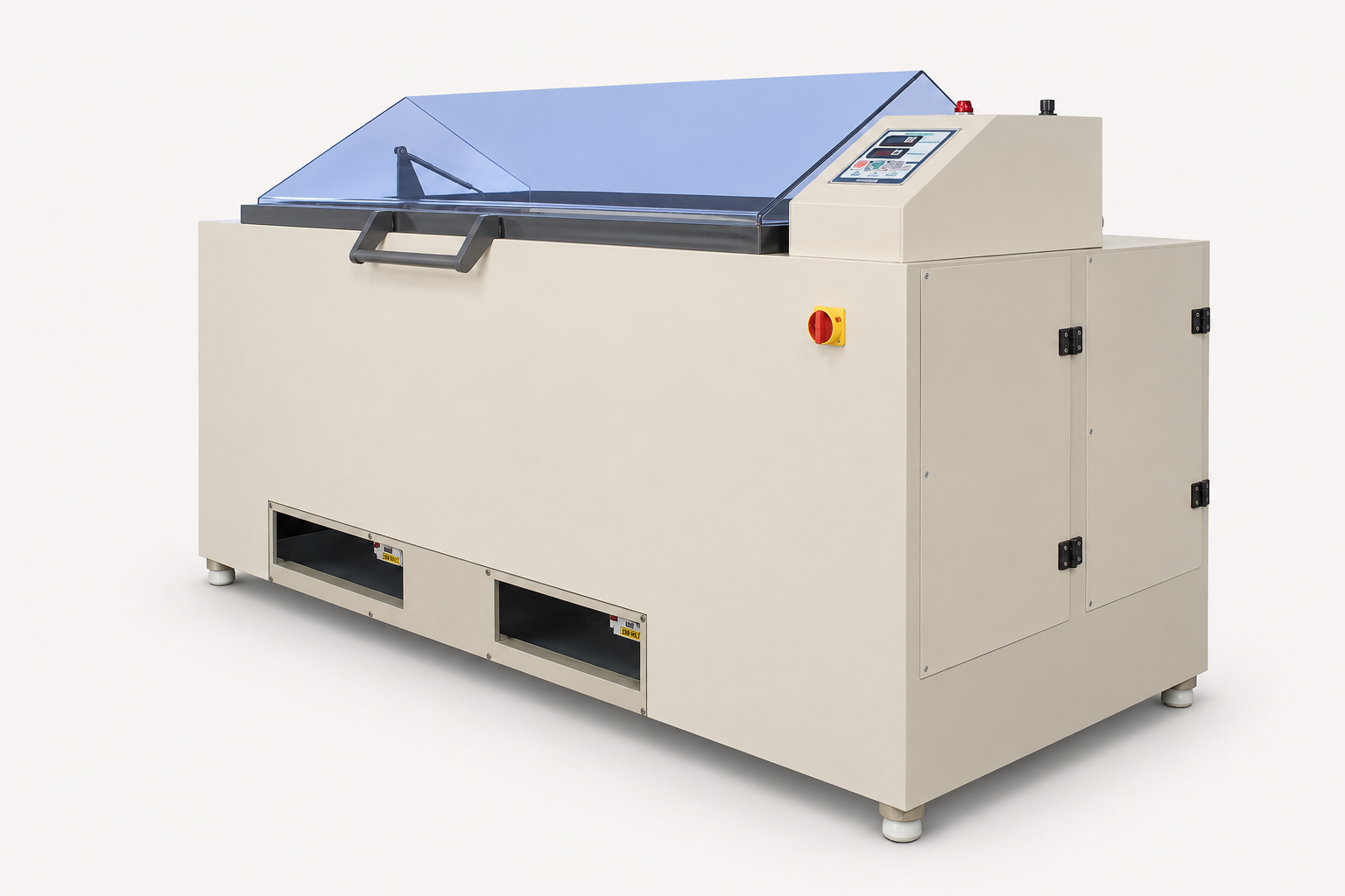 Programmable Salt Spray Cabinet — control panel detail
