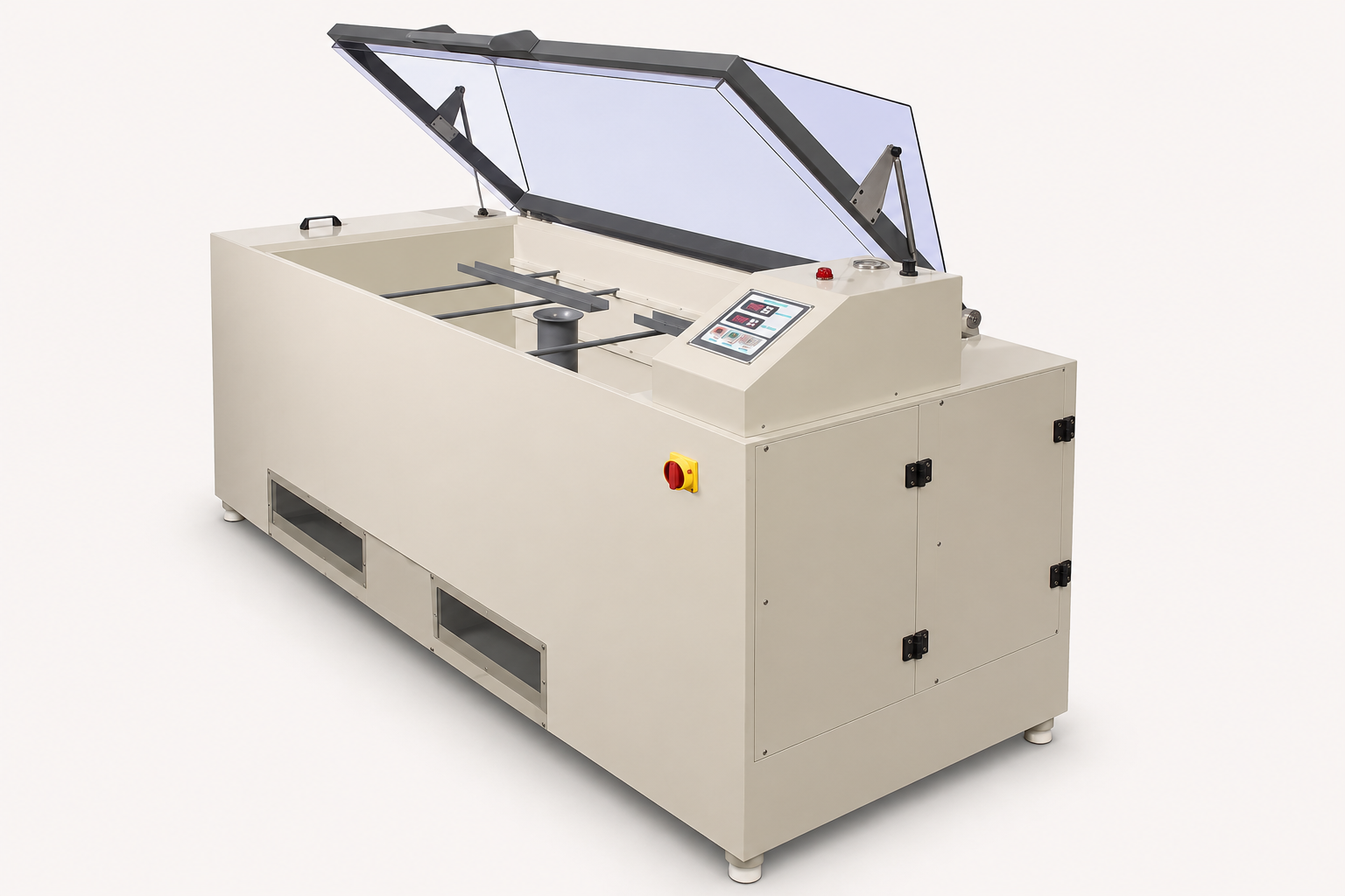 Programmable Salt Spray Cabinet — exposure chamber area