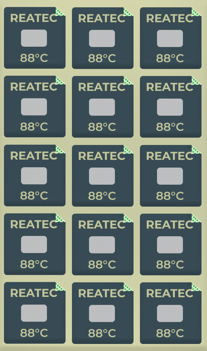 reaPoint professional temperature indicator, 88°C