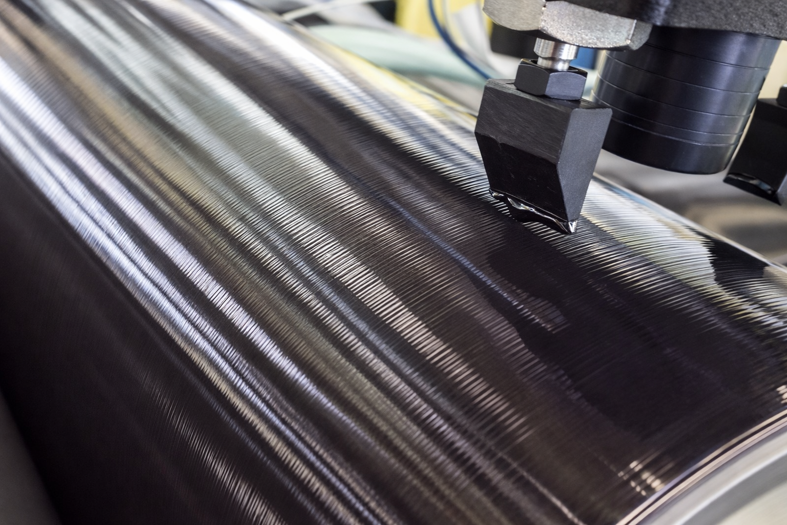 Online Wet Film Thickness Measurement (WFM) — software interface showing real-time wet film readings