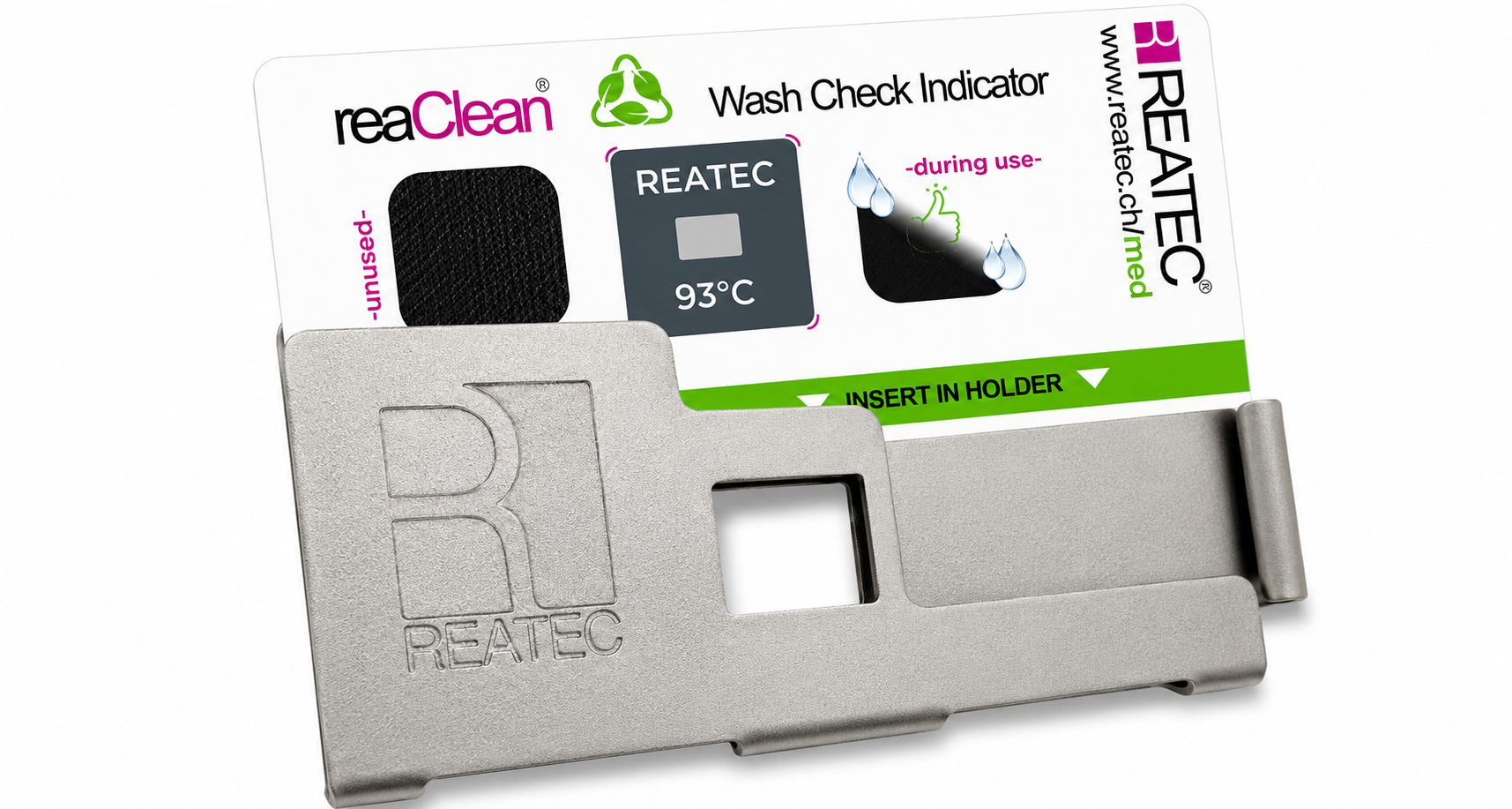reaClean standard wash-check indicator