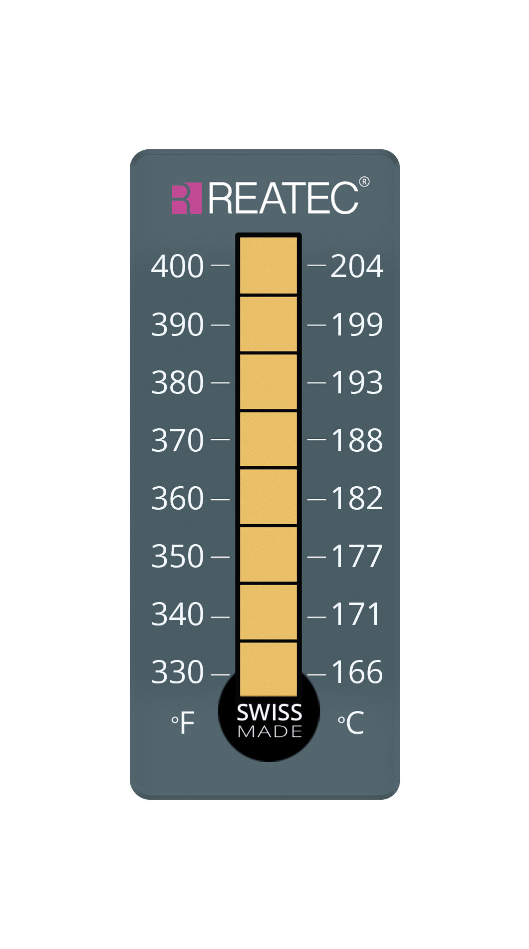 reaLabel 8 temperature label (Kapton film, high temperature)