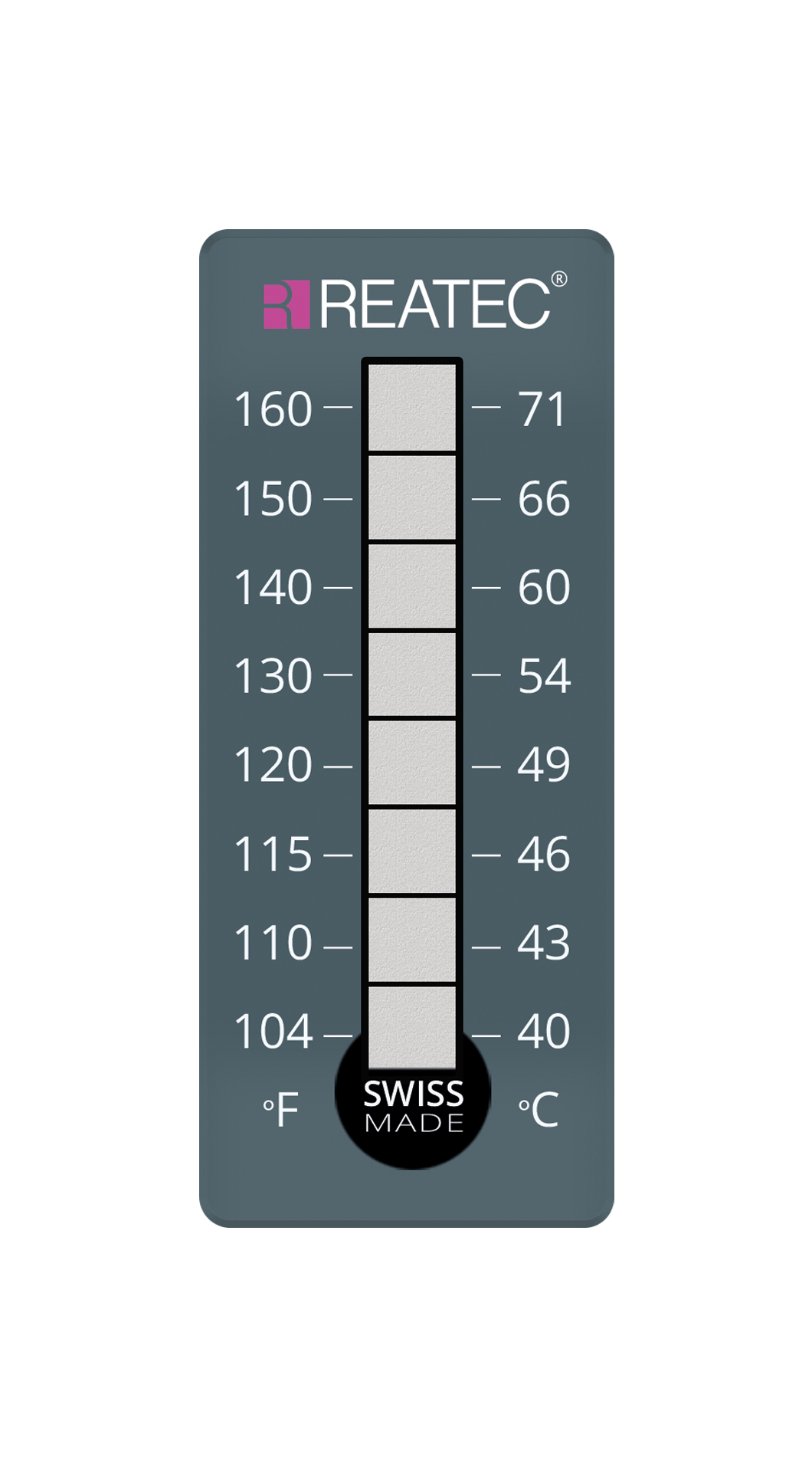 reaLabel 8 temperature label (plastic film)