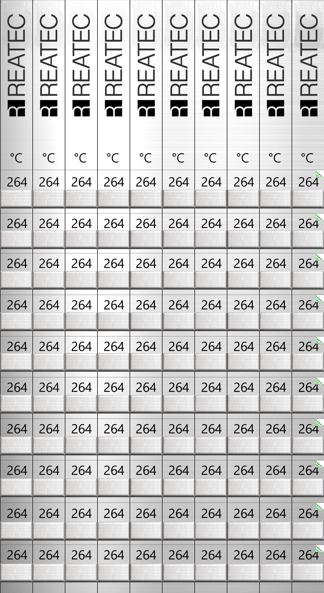 reaMini professional temperature indicator, 264°C