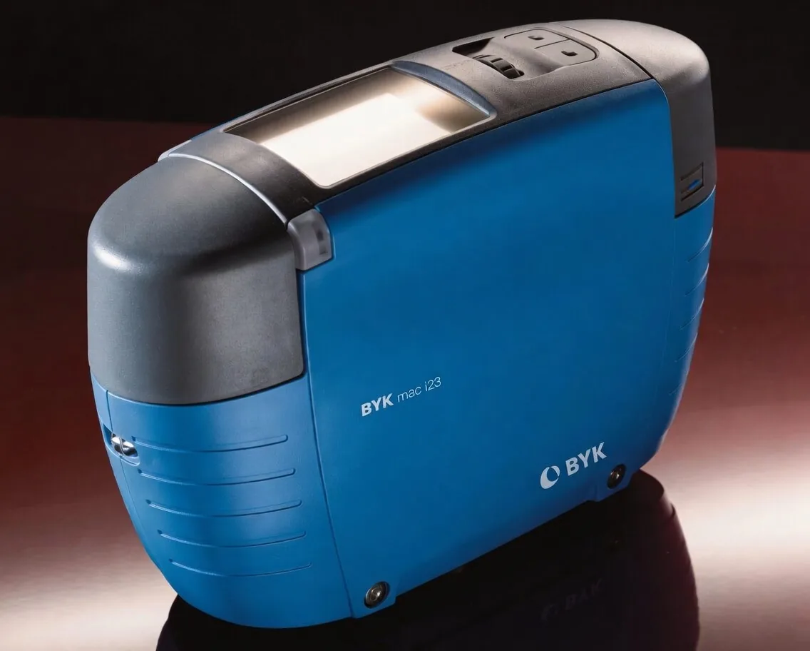 Spectrophotomètre BYK-mac i 23 mm pour la mesure de la couleur et de l'effet
